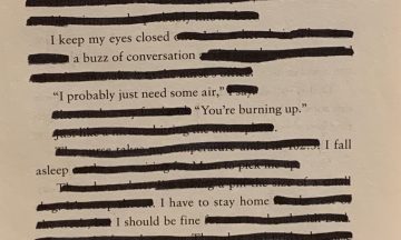 Quarantine Blackout Poetry- Volume 2: A Father-Daughter Project